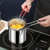 Deep fryer, multi-functional stainless steel – Image 2