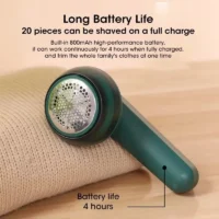 ⁦Portable Fabric Shaver and Hairball Remover⁩ - الصورة ⁦4⁩