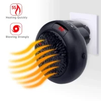 Portable Electric Heater: Safe & Fast Heating – Image 3