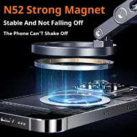 X53 Magnetic Phone Mount – Foldable & 360° Rotating Design – Image 6
