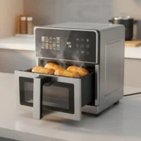 Air fryer 8L 360° – Cuisson homogène de haut en bas | Design premium & cuisson performante