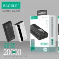 ⁦Power Bank BAGULE AK-306 20000mAh – Charge Rapide 22,5 W⁩ - الصورة ⁦4⁩