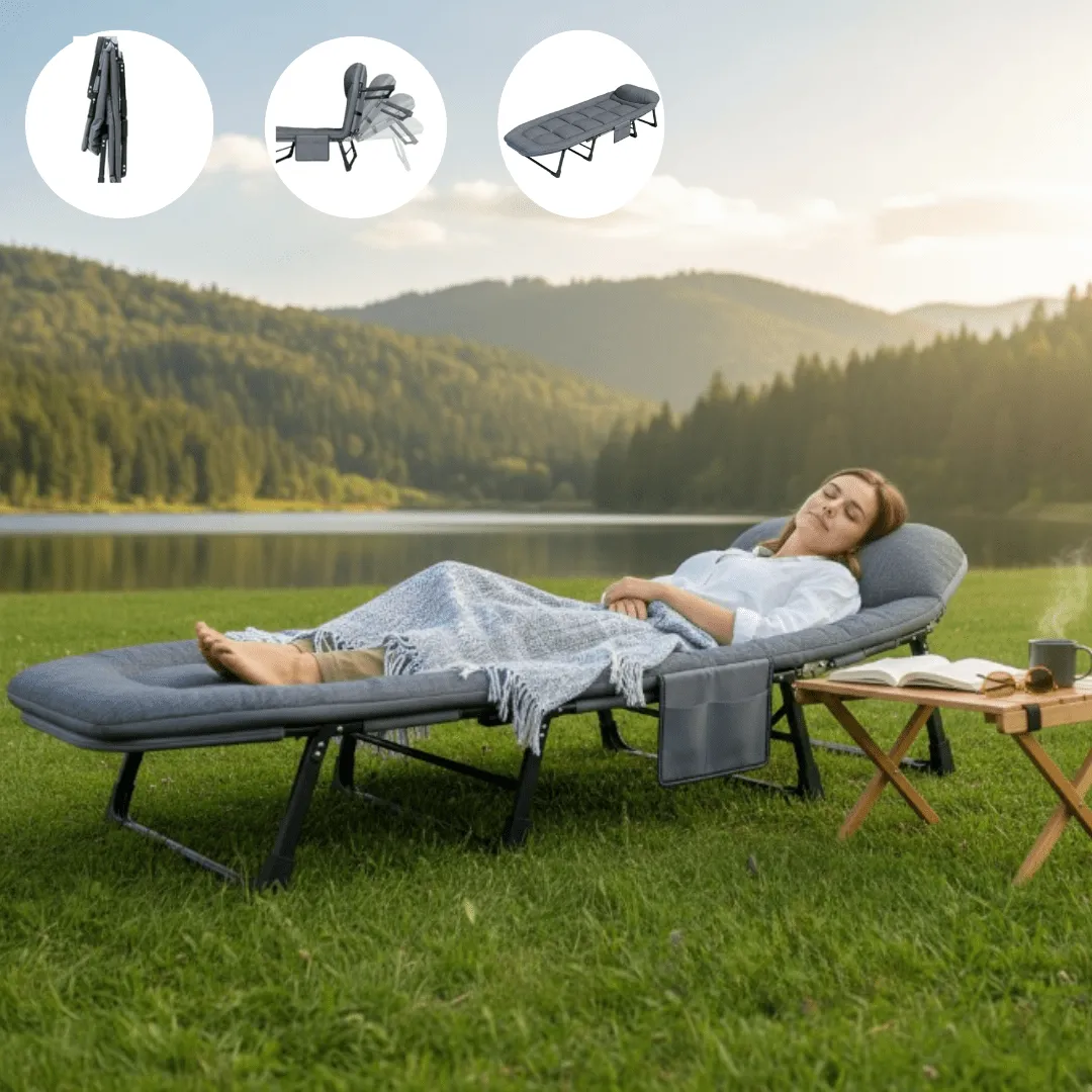 Chaise pliante d’extérieur polyvalente – idéale pour plage, camping, piscine et terrasse Chaise pliante d’extérieur polyvalente – idéale pour plage, camping, piscine et terrasse