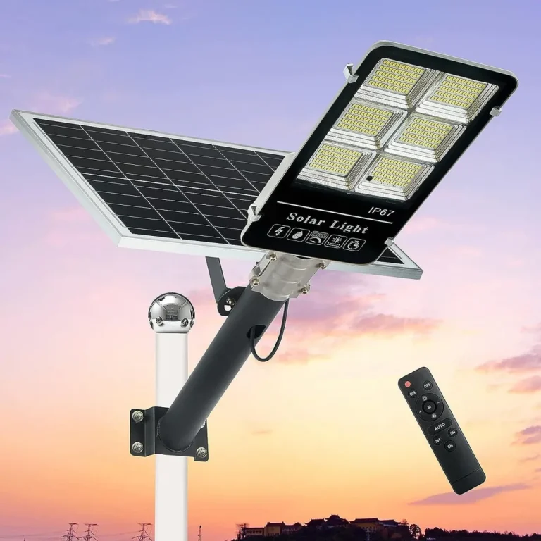 Lampes solaires pour extérieur avec télécommande
