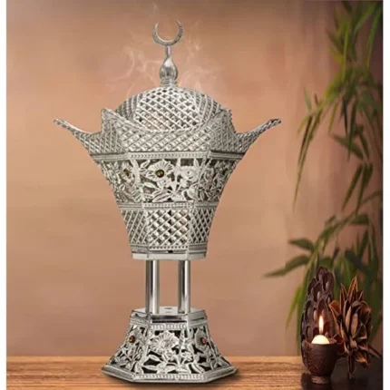 Mbikhra électrique de luxe Encensoir doré Diffuseur de bokhour
