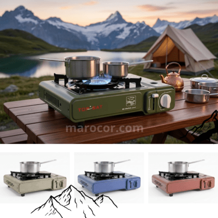 Réchaud de Camping à Gaz Portable Haute Puissance – Réchaud Premium haut qualité