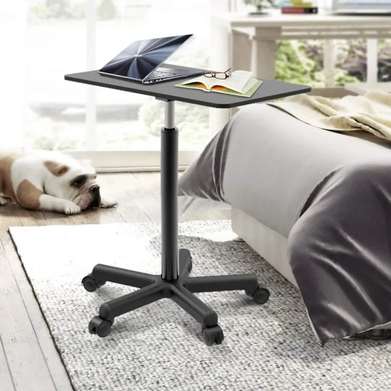 Table de levage mobile et réglable – Le bureau idéal pour votre canapé ou lit