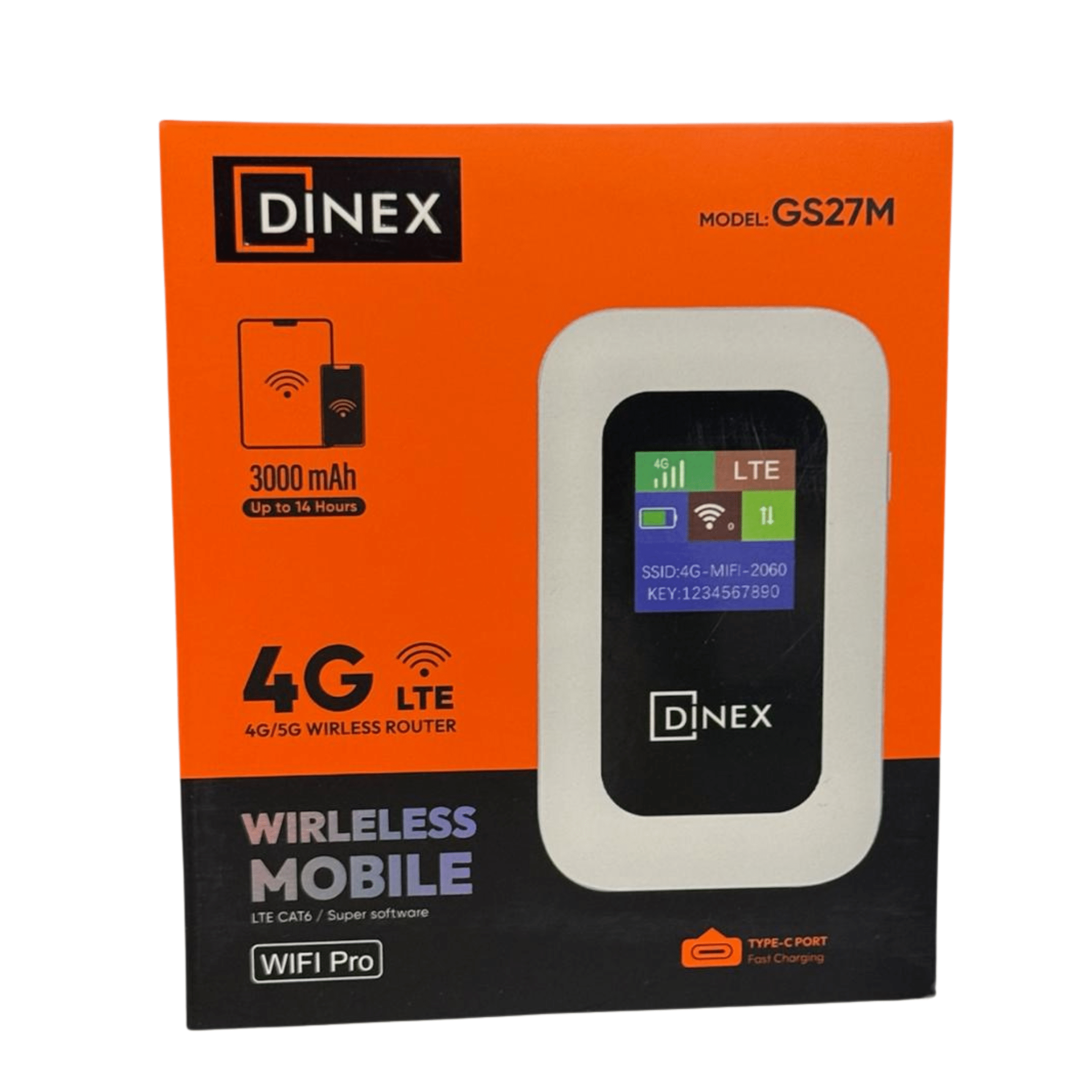 Wirleless Mobile DINEX 4G LTE – Routeur WiFi Portable Haute Performance Wirleless Mobile DINEX 4G LTE – Routeur WiFi Portable Haute Performance